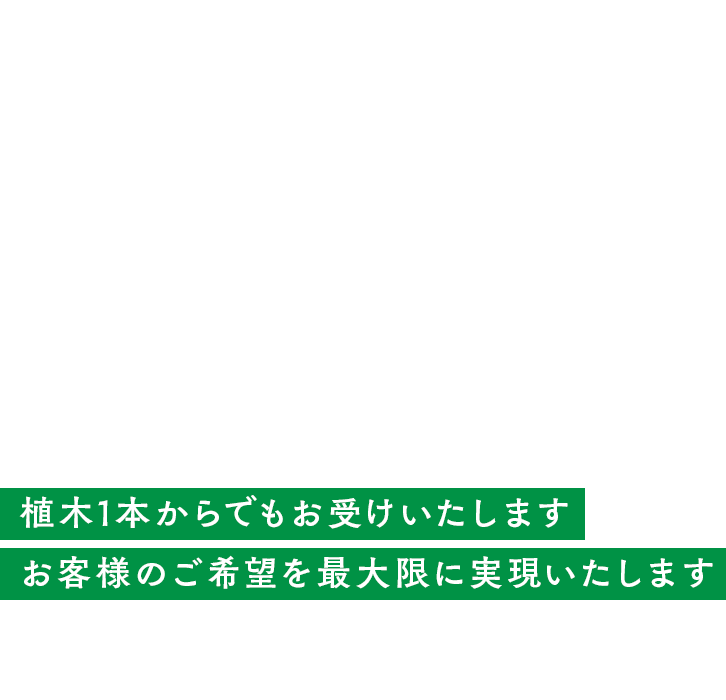 植木剪定 造園 ガーデニング 外構は吉田造園にお任せください 神奈川県藤沢市の吉田造園